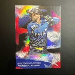 Baseball Art Print with Multicolor Design